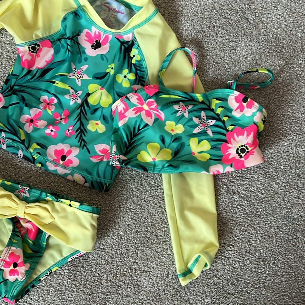 Tommy bahama swim rash guard and bikini